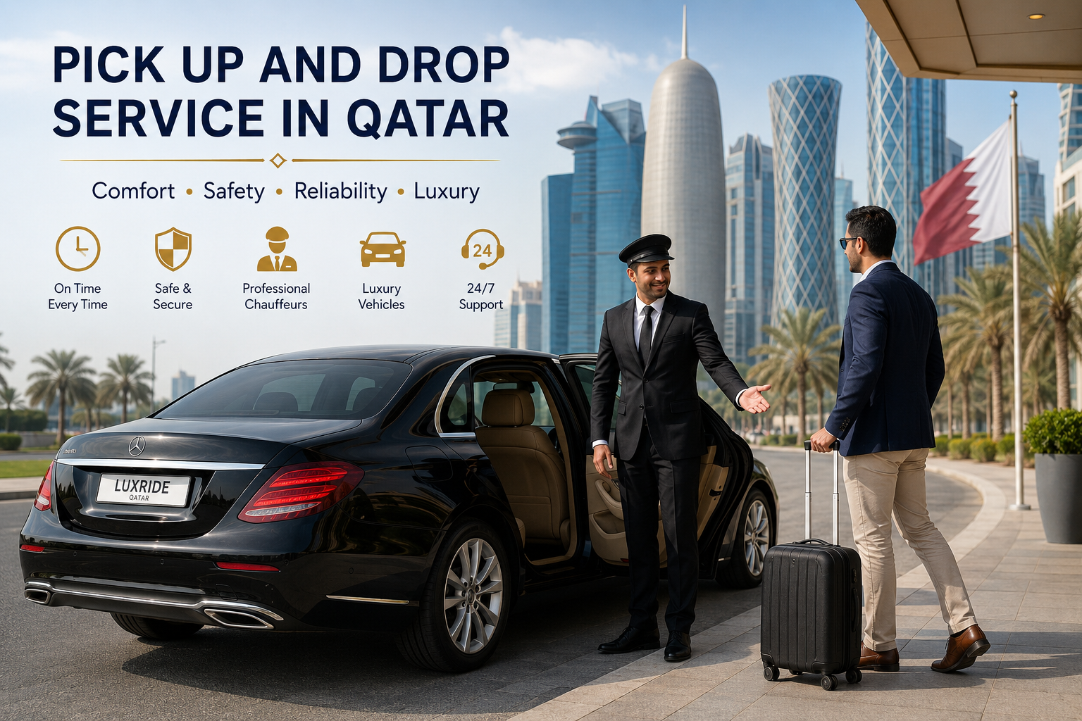Pick Up and Drop Service in Qatar