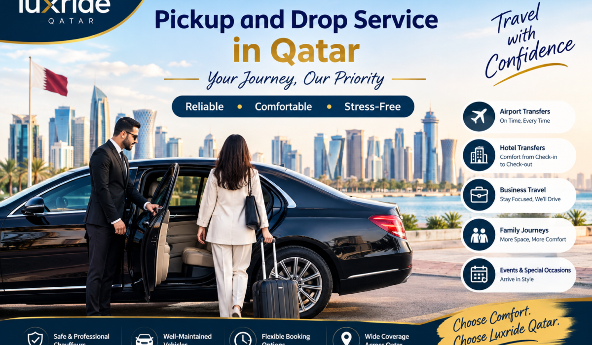 pickup and drop service in Qatar